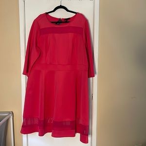 Lane Bryant size 26/28 long sleeve dress